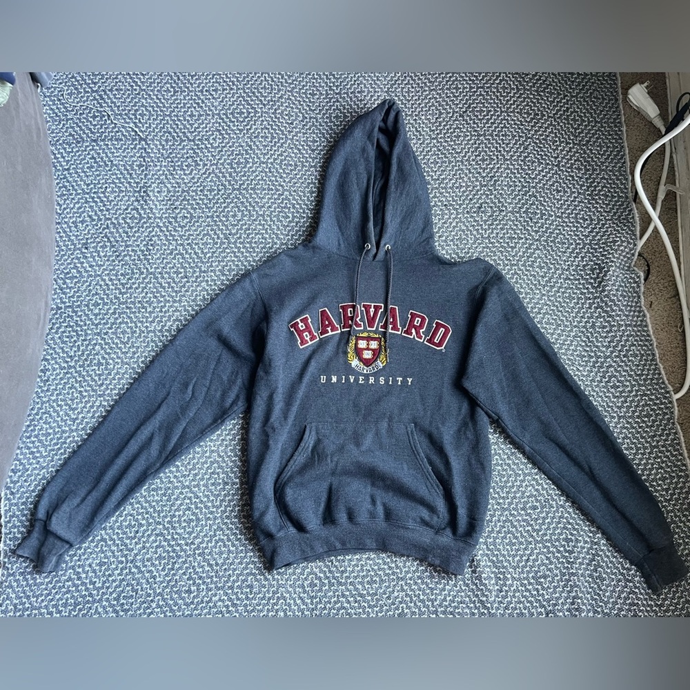 Champion Harvard University Grey Sweatshirt